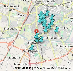 Mappa Via Sondrio, 35142 Padova PD, Italia (1.4055)