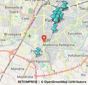 Mappa Via Sondrio, 35142 Padova PD, Italia (2.1925)