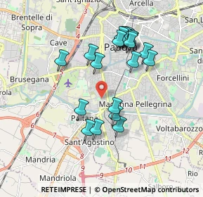 Mappa Via Sondrio, 35142 Padova PD, Italia (1.6985)