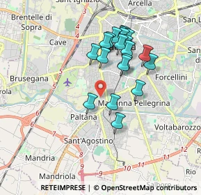 Mappa Via Sondrio, 35142 Padova PD, Italia (1.578)