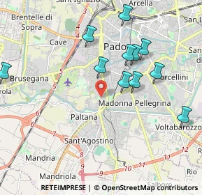 Mappa Via Sondrio, 35142 Padova PD, Italia (2.39077)