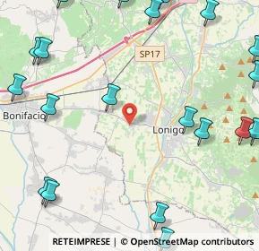 Mappa Via Gianni Pertile, 36045 Lonigo VI, Italia (6.46)