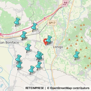 Mappa Via Gianni Pertile, 36045 Lonigo VI, Italia (4.68308)