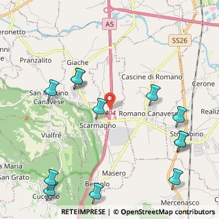 Mappa 10010 Scarmagno TO, Italia (2.755)