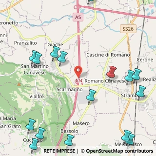 Mappa 10010 Scarmagno TO, Italia (3.19875)