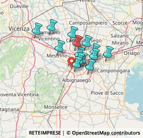 Mappa Corso Australia, 35142 Padova PD, Italia (9.22929)