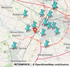 Mappa Corso Australia, 35142 Padova PD, Italia (3.92857)
