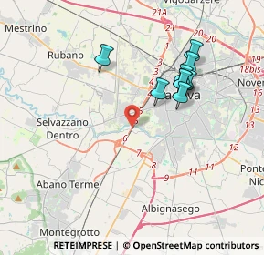 Mappa Corso Australia, 35142 Padova PD, Italia (4.35182)