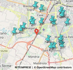 Mappa Corso Australia, 35142 Padova PD, Italia (2.274)