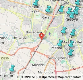 Mappa Corso Australia, 35142 Padova PD, Italia (3.12857)
