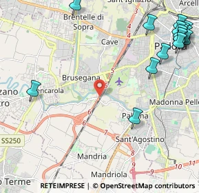 Mappa Corso Australia, 35142 Padova PD, Italia (3.26647)