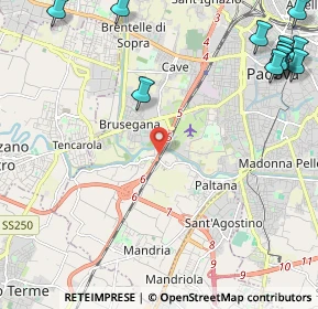 Mappa Corso Australia, 35142 Padova PD, Italia (3.37833)