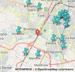 Mappa Corso Australia, 35142 Padova PD, Italia (2.7385)