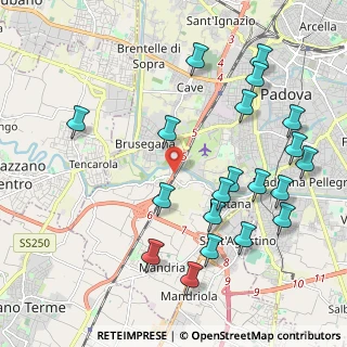 Mappa Corso Australia, 35142 Padova PD, Italia (2.3455)