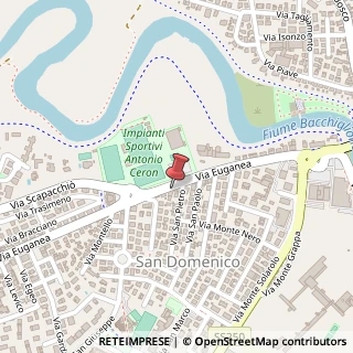 Mappa Via Euganea, 27, 35030 Selvazzano Dentro, Padova (Veneto)