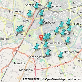 Mappa Via Caserta, 35142 Padova PD, Italia (2.131)