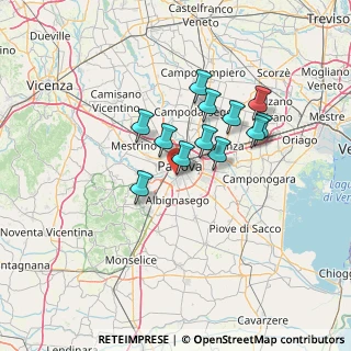 Mappa Via Caserta, 35142 Padova PD, Italia (10.59167)