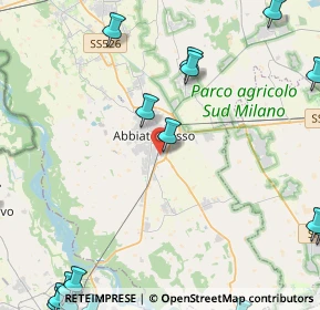 Mappa Via Matilde Serao, 20081 Abbiategrasso MI, Italia (7.3695)