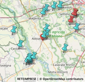 Mappa Via Matilde Serao, 20081 Abbiategrasso MI, Italia (9.3745)