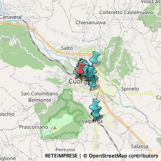Mappa Via Don Cibrario, 10082 Cuorgnè TO, Italia (0.75833)