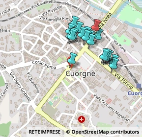 Mappa Via Don Cibrario, 10082 Cuorgnè TO, Italia (0.2055)