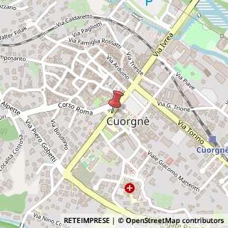 Mappa Piazza Risorgimento, 2, 10082 Cuorgnè, Torino (Piemonte)