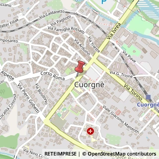 Mappa Piazza Risorgimento, 1, 10082 Cuorgnè, Torino (Piemonte)