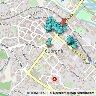 Mappa Piazza Risorgimento, 10082 Cuorgnè TO, Italia (0.2055)