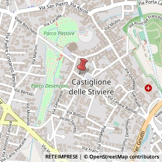 Mappa Via Marta Tana, 15, 46043 Castiglione delle Stiviere, Mantova (Lombardia)