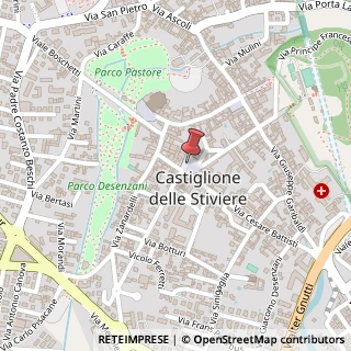 Mappa Piazza San Luigi, 3, 46043 Castiglione delle Stiviere, Mantova (Lombardia)