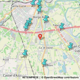 Mappa Str. Della Ferriera, 37135 Verona VR, Italia (2.88769)