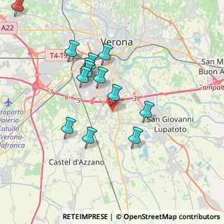 Mappa Str. Della Ferriera, 37135 Verona VR, Italia (2.89923)