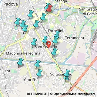 Mappa Via Pietro Brandolese, 35127 Padova PD, Italia (1.1955)