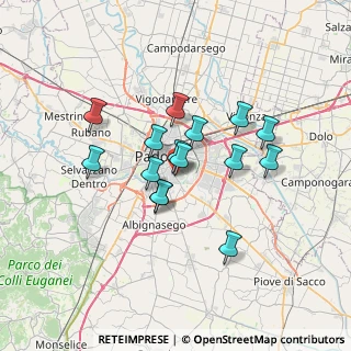 Mappa Via Pietro Brandolese, 35127 Padova PD, Italia (5.37467)