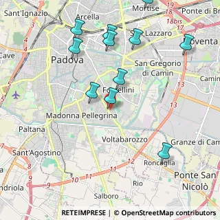 Mappa Via Pietro Brandolese, 35127 Padova PD, Italia (2.28091)