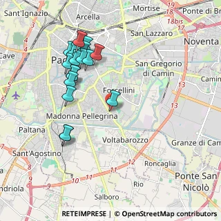 Mappa Via Pietro Brandolese, 35127 Padova PD, Italia (2.062)