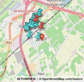 Mappa Via dei Templari, 37062 Dossobuono VR, Italia (0.81)
