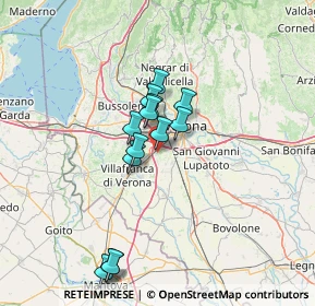 Mappa Via dei Templari, 37062 Dossobuono VR, Italia (10.99308)