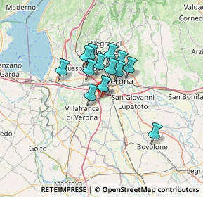 Mappa Via dei Templari, 37062 Dossobuono VR, Italia (9.02538)