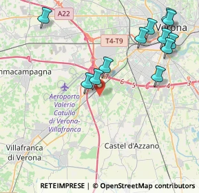 Mappa Via dei Templari, 37062 Dossobuono VR, Italia (4.7875)