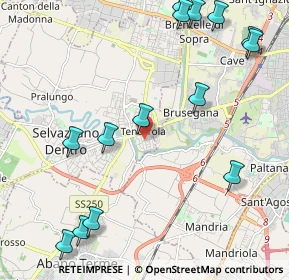 Mappa Via Sant'Alessandro, 35030 Selvazzano Dentro PD, Italia (2.71357)