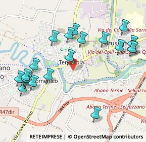 Mappa Via Sant'Alessandro, 35030 Selvazzano Dentro PD, Italia (1.181)