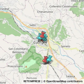 Mappa Via Giovanni Trione, 10082 Cuorgnè TO, Italia (1.00091)
