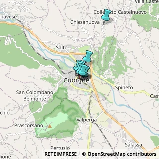 Mappa Via Giovanni Trione, 10082 Cuorgnè TO, Italia (0.49455)