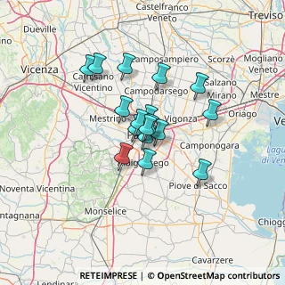 Mappa Via Goito, 35142 Padova PD, Italia (9.01706)