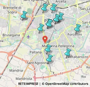 Mappa Via Goito, 35142 Padova PD, Italia (1.93615)