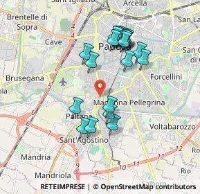 Mappa Via Goito, 35142 Padova PD, Italia (1.6715)