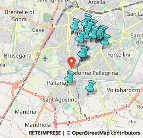 Mappa Via Goito, 35142 Padova PD, Italia (1.6705)