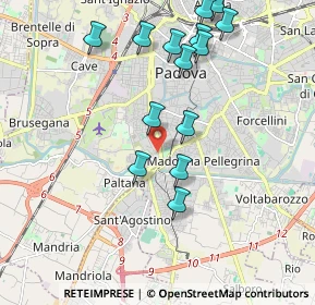 Mappa Via Goito, 35142 Padova PD, Italia (2.07)