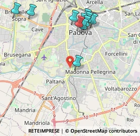 Mappa Via Goito, 35142 Padova PD, Italia (2.38545)
